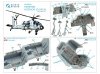 Quinta Studio QD35090 AH-64A 3D-Printed & coloured Interior on decal paper (Academy) 1/35